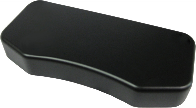 Wild 1 Wild 1 Hiddn Hrdwre Top Clamp Smooth Black - WO535B