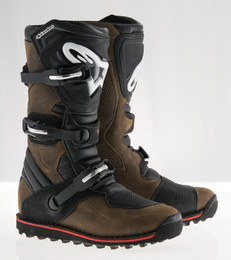 Alpinestars Tech-T Boots Brown Oiled Leather