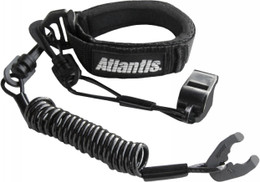 Atlantis Pro Floating Wrist/Jacket Teth Ercord/Lanyard (Black) - A2109PFW