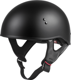 Gmax GM-45 Naked Half Helmet Solid Matte Black