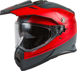 Gmax Youth AT-21Y Adventure Raley Helmet Matte Red