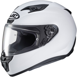 HJC i10 Solid Gloss White Helmet
