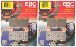 2 Packs - Enough for 2 Rotors EBC Double-H Sintered Metal Brake Pads FA447HH