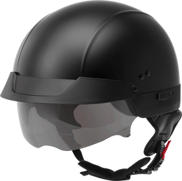 Gmax Hh-75 Half Helmet Matte Black