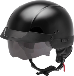 Gmax Hh-75 Half Helmet Black