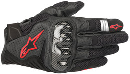 Alpinestars SMX-1 AIR V2 Black Gloves - Speed Addicts