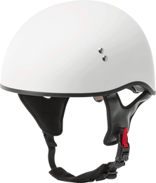 Gmax HH-65 Half Helmet Naked Matte White
