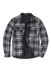 Scorpion EXO Morpheus Reversable Jacket Black Plaid Grey