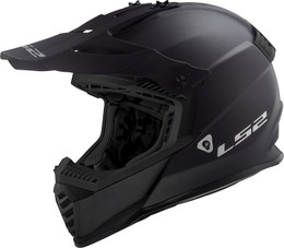 LS2 Gate Solid Matte Black Helmet