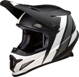 Z1R Rise Evac Matte White Black Gray Helmet