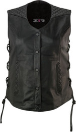 Z1R Gaucha Black Womens Vest