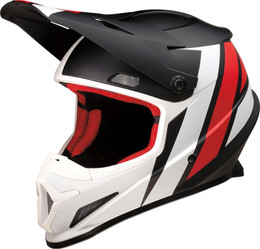 Z1R Rise Evac Matte Black Red White Helmet