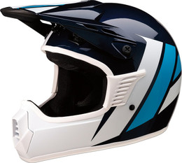 Z1R Child Rise Evac Gloss Blue White Helmet