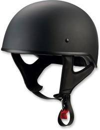 Z1R CC Beanie Solid Flat Black Helmet Matte