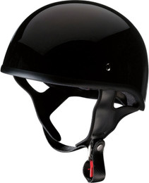 Z1R CC Beanie Solid Black Helmet