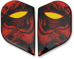 Icon Alliance GT Side Plates Horror Red
