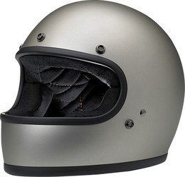 Biltwell Gringo Flat Titanium Helmet