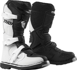 Thor Youth Blitz XP Black Boots - Speed Addicts