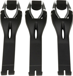 Moose Racing M1.3 Black Boots Replacement Parts-3 Straps-Short