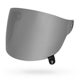 Bell Bullitt Silver Iridium - Black Tab Flat Shield