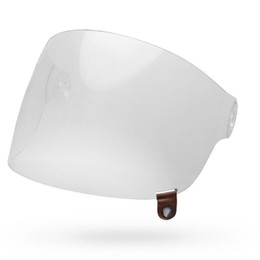 Bell Bullitt Clear - Brown Tab Flat Shield