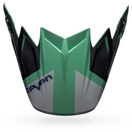 Bell Moto-9 Seven Galaxy Matte Black Mint White Flex Visor