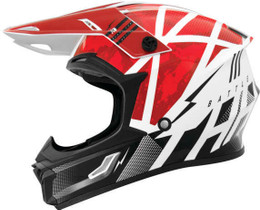 THH T710X Youth Battle Red Black Helmet