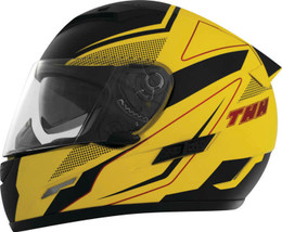 THH TS-80 FXX Yellow Black Helmet
