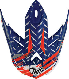 THH T710X Assault Blue Orange Visor