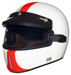 Nexx XG100 Half Mile Red White Helmet