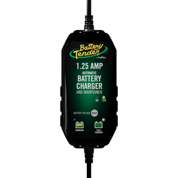 Battery Tender Selectable 1.25 AMP 6/12 Volt Charger - 022-0211-DL-WH