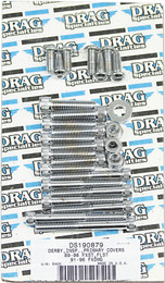 Drag Specialties Primary Bolt Set - Knurled - Softail  -  DS-190879