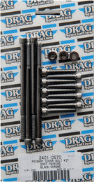 Drag Specialties Bolt Kit Primary Knurled  -  2401-0570