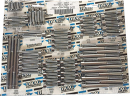 Drag Specialties Bolt Kit M8 Engine Smooth Allen Chrome  -  2401-0967