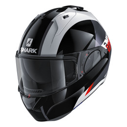 Shark Evo-One-2 Slasher Black-White-Red Helmet