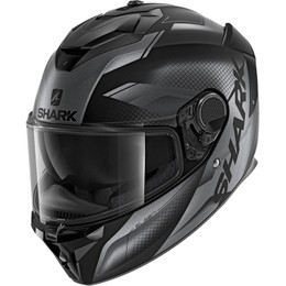 Shark Spartan GT Elgen Matte Black-Anthacite-Anthracite Helmet