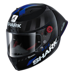 Shark Race-R Pro GP Black Anthracite Blue Lorenzo Winter Test Helmet