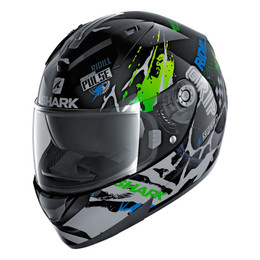 Shark Ridill Drift-R Black-Green-Blue Helmet