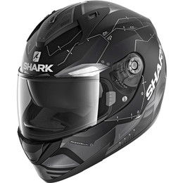Shark Ridill 1.2 Mecca Matte Black-Anthracite-Silver Helmet