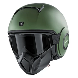 Shark Street Drak Blank Matte Black Helmet - Speed Addicts