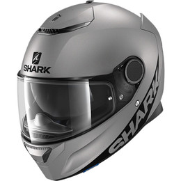 Shark Spartan 1.2 Blank Matte Anthracite Helmet