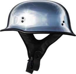 Highway 21 9Mm German Beanie Helmet Chrome
