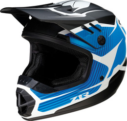 Z1R Youth Rise Helmet Flame Blue