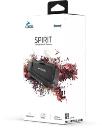 Cardo Spirit HD Bluetooth Headset Single - Speed Addicts