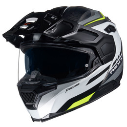 Nexx X-Vilijord Carbon Hiker White Yellow Helmet