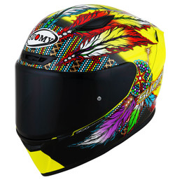 Suomy Track-1 Chieftain Yellow Helmet