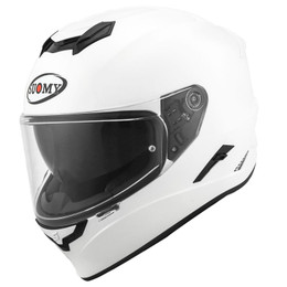 Suomy Stellar Solid White Helmet
