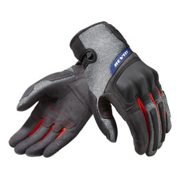 REV'IT! Volcano Ladies Black Grey Gloves