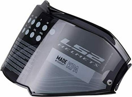 LS2 Valiant II Dark Smoke Face Shield
