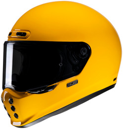 HJC V10 Deep Yellow Helmet